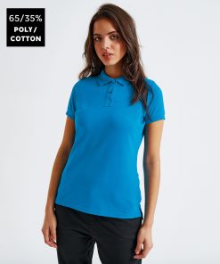 Womenï¿½s polycotton blend polo