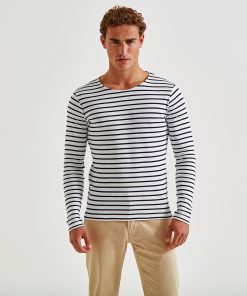 Mens Mariniï¿½re coastal long sleeve tee