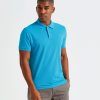 Mens organic polo