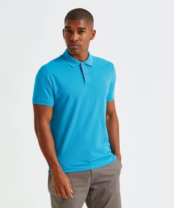 Mens organic polo