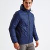 Mens padded wind jacket