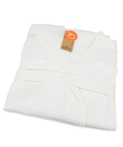 ARTGï¿½ waffle bathrobe with hood