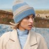 Colour block beanie