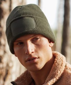 Thinsulateï¿½ patch beanie