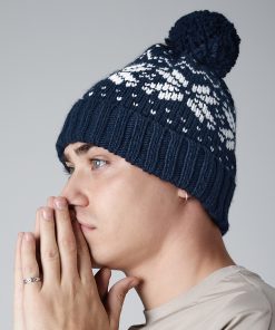 Fair Isle snowstarï¿½ beanie