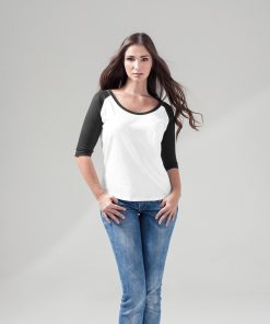 Womens ï¿½ contrast raglan tee