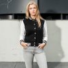 Womens sweat college jacket