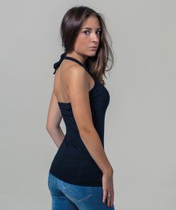 Womens neck holder shirt