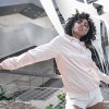 Womens basic pullover jacket