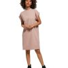 Womens turtle extended shoulder dress