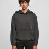 Womens acid washed oversized hoodie