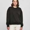 Womenï¿½s oversized crew neck sweatshirt