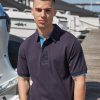 Contrast piquï¿½ polo shirt