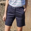 Womens stretch chino shorts