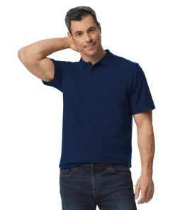 Softstyleï¿½ adult double piquï¿½ polo