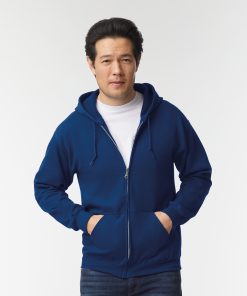 Heavy Blendï¿½  full zip hooded sweatshirt