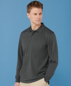 Long sleeve Coolplusï¿½ polo shirt
