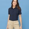 Womens wicking antibacterial short sleeve shirt