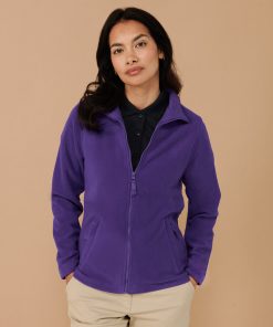 Womens microfleece jacket
