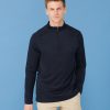 ï¿½ zip top with wicking finish
