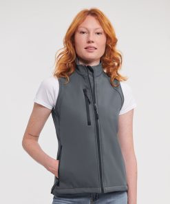Womens softshell gilet