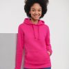 Womens authentic hooded sweatshirt