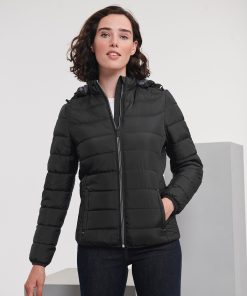 Womens hooded Nano jacket