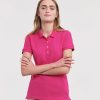 Womens stretch polo