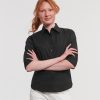 Womens ï¿½ sleeve easycare fitted shirt
