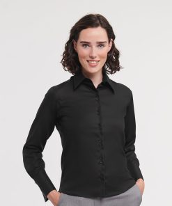 Womens long sleeve ultimate non-iron shirt