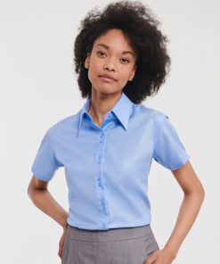Womens short sleeve ultimate non-iron shirt