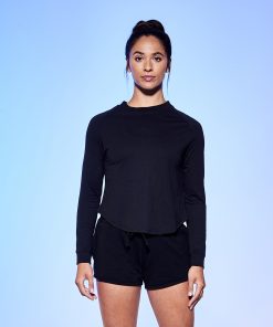 Womens cross back tee