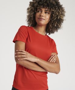 Womens recycled cool T