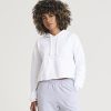 Womens cropped hoodie
