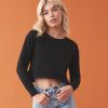 Womens cropped sweat