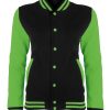 Electric varsity jacket