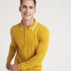 Long sleeve tipped 100 polo