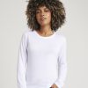 Womens triblend T long sleeve
