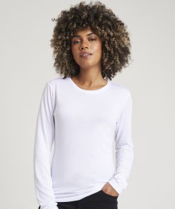 Womens triblend T long sleeve