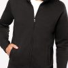 Mens full zip sweat jacket