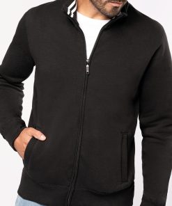 Mens full zip sweat jacket
