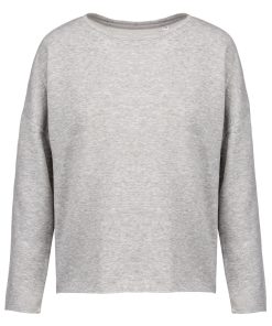 Ladies oversized sweatshirt
