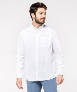 Mens Nevada long sleeve cotton shirt
