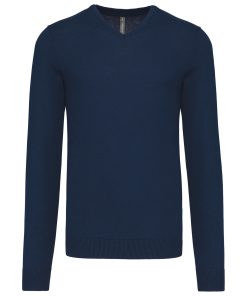 Mens V-neck jumper