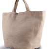 100 natural yarn dyed jute bag