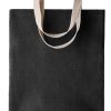 100 natural yarn dyed jute bag