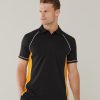 Piped performance polo