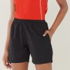Womens microfibre shorts