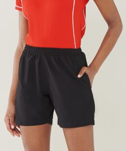 Womens microfibre shorts