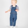Denim dungarees